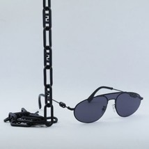 FENDI FE40072U-Y 01A Black/Dark Gray With Black Chain 57-17-140 Sunglass... - £238.55 GBP