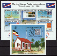 Marshall Islands 230-231 MNH Ships Aviation Stamps on Stamps ZAYIX 0324-M0140 - £11.99 GBP