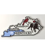 Frankfort Kentucky State Map Rubber Refrigerator Fridge Magnet Derby Car... - £4.48 GBP