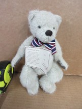 NOS Boyds Bears CODY 510324 Fabric Patriotic Bow Jointed Plush Bear B61 D* - £28.78 GBP
