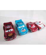 4 Disney Pixar Cars Toy Vehicle Figures: Rusteze, Dinoco, Mini Lightning... - $10.64 CAD