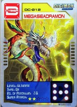 Bandai Digimon S1 D-CYBER Card Sticker MegaSeadramon - £27.67 GBP