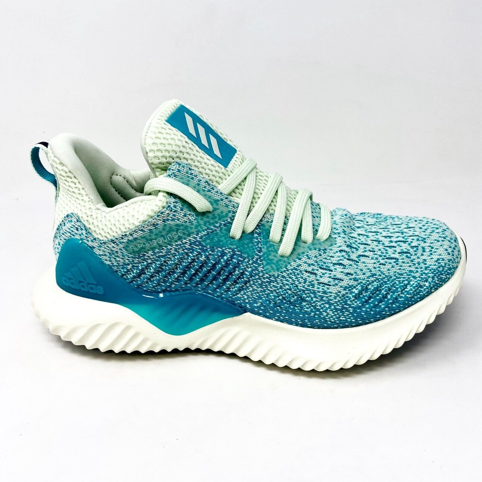 Primary image for Adidas AlphaBounce Beyond Teal White Womens Size 5.5 Running Shoes CG5578
