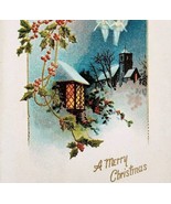 1930s Merry Christmas Greeting Card Made In Germany Antique Ephemera E83E - $27.22 CAD