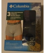 Columbia 3 Pack Men&#39;s High Performance Stretch Boxer Briefs NEW Size L/G... - $31.75 CAD