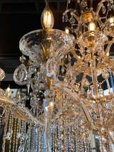 Crystal Chandelier Maria Theresa Crystal Chandelier 42 lights Gold - £3,854.48 GBP