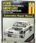 Haynes Automotive Repair Manual  Ford Mercury Victoria &amp; Marquis 1988 - ... - £7.84 GBP