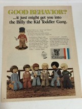 1970s Billy The Kid Toddlers Toy Toys Vintage Print Ad Advertisement   pa30 - $8.90