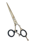 Sword Edge J2 stainless steel Hair cutting Scissor with case- Swivel thumb - £11.75 GBP