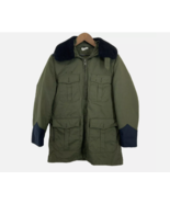 Vintage Official R&amp;R Uniforms Green Jacket Men&#39;s Size 38R With Zipped Vest - $71.59 CAD