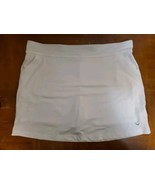 Callaway Opti-Dri Knit Skort White Mesh Liner Skirt Golf Athletic Size XL - $182.57 MXN