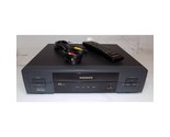 Magnavox vr3330 Mono VHS VCR VHS Player With Remote and Tv Cables - $127.38