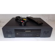 Magnavox vr3330 Mono VHS VCR VHS Player With Remote and Tv Cables - £100.16 GBP