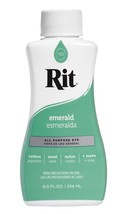 Rit All Purpose Liquid Dye, 8 Fl. Oz., Emerald - £5.55 GBP
