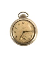 Westclox Scotty Pocket Watch, Silver Tone, Open Face, For Parts/Repair, ... - $24.45