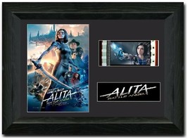 Alita: Battle Angel  35 mm Film Cell Display Framed Comic Con Fan Art li... - £14.33 GBP