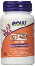 Now Food - 7 Keto 100 mg 60 vcap - £26.21 GBP