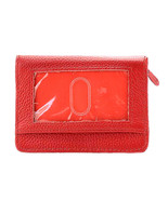 Lock Wallet RFID Blocking Cards Protect Sleek Simple Secure for Women - Red - £7.92 GBP