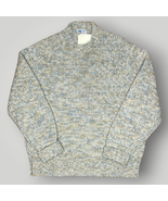 Vintage Sweater Alan Paine Marled Neutral Wool Crewneck Sweater Made in ... - £95.13 GBP