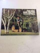 John Deere Diesel Tractors 14.5 to 60 PTO HP Vintage Dealer sales brochure - $17.90