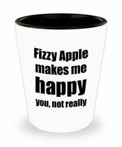 Fizzy Apple Cocktail Shot Glass Lover Fan Funny Gift Idea For Friend Alcohol Mix - £10.26 GBP