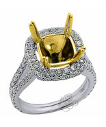 Authenticity Guarantee

18K White &amp; Yellow Gold 2.19CT Cushion Cut Radia... - £2,666.63 GBP