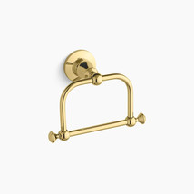 Kohler Antique Towel Ring 208-PB Vibrant Polished Brass - £177.79 GBP