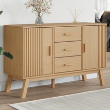  Sideboard Brown Solid pine wood 45 in wide sideboard Sideboard - $5,384.51 MXN