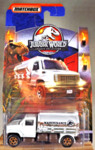 2017 Matchbox Jurassic World Legacy Collection 6/6 MBX TANKER White-Gray w/6 Sp - £9.43 GBP