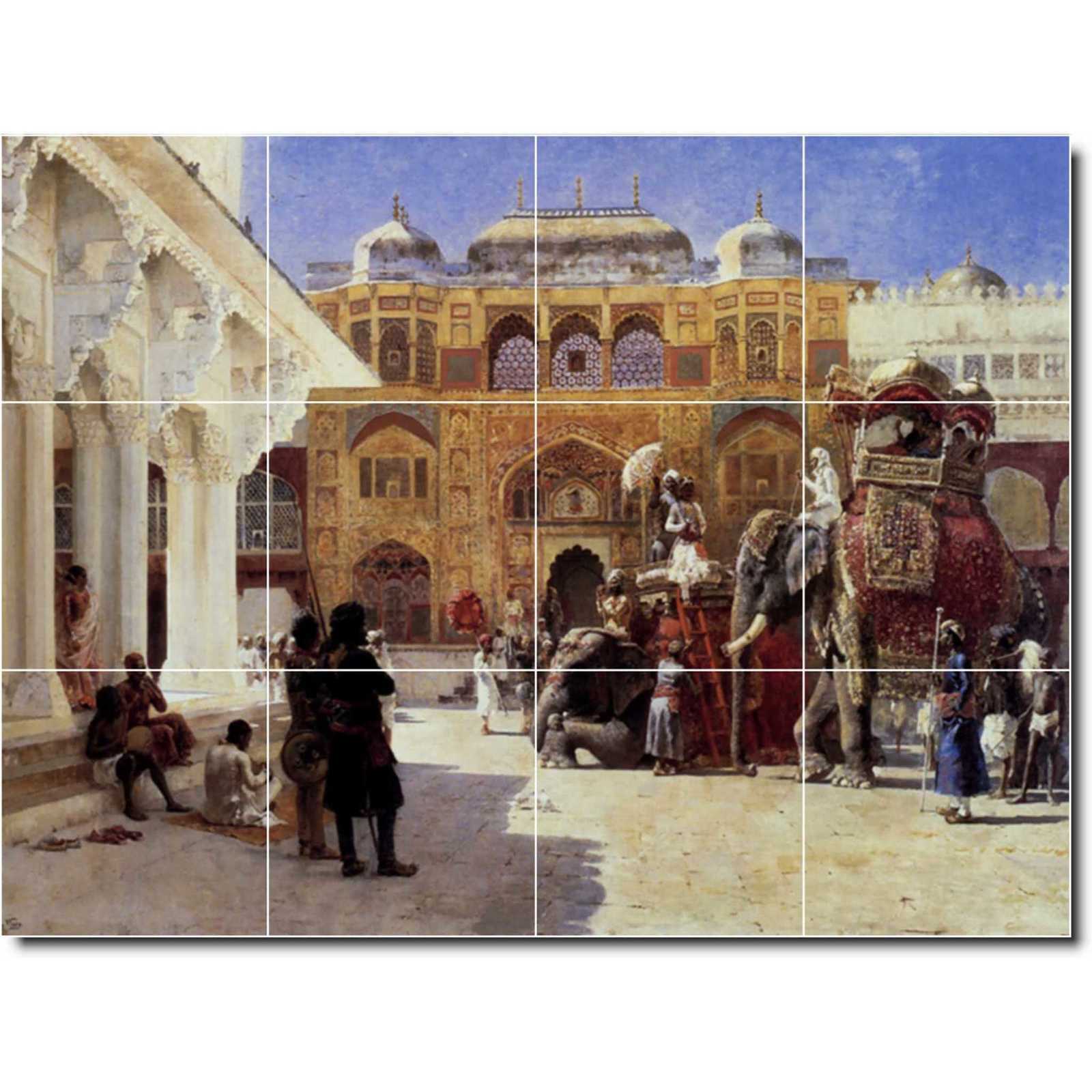 Weeks edwin arrival of prince humbert the rajah at the palace of amber