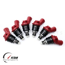 6 x 650cc fuel injectors RR544 fit Nissan Nismo Skyline R33 RB25DET ECR33 E85 - £140.12 GBP