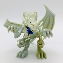 Vintage Kazuki Takahashi 1996 YuGiOh 9&quot; Blue Eyes Winged Dragon Figure - $28.92