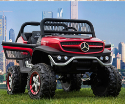 Mercedes Unimog Truck Drive Kids Ride Battery Powered Electric Car w/Remote - £570.90 GBP