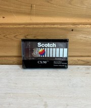 Cassette Tape Blank Media Sealed Scotch CX90 - £16.58 GBP