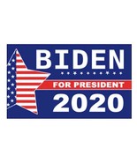 2020 BIDEN FOR PRESIDENT 2020 3 X 5 blue flag 3 X 5 POLY FLAG W/ GROMMET... - $14.30 CAD
