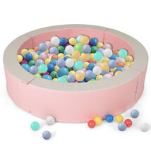 Detachable Foam Ball Pit with 50 Colorful Ocean Balls-Pink - Color: Pink - €116,42 EUR Detachable Foam Ball Pit with 50 Colorful Ocean Balls-Pink - Color: Pink - €116,42 EUR