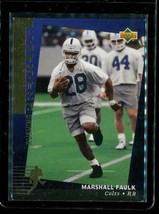 Vintage 1994 Ud Rushing Predictor Football Card RP16 Marshall Faulk Colts - £7.68 GBP