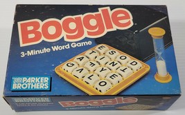 *N) Vintage Parker Brothers Boggle Word Game No. 0384 - £9.48 GBP