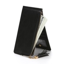 CUIKCA Women Wallet Purse Clutch Handbag Makeup Mirror Bag PU Leather Zipper Coi - £83.90 GBP
