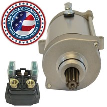 fits 2001 - 2008 Yamaha Grizzly 660 YFM660 Starter Relay and Starter Motor ATV - $59.34