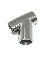 Stainless Steel Guardrail Fitting 7/8&quot; - 60 Degree Tee - £27.56 GBP