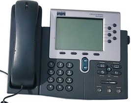 Cisco Corded Electric LCD Display IP Phone 7960 Series - £23.32 GBP