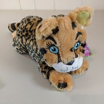 Little Brownie Go For Bold Leopard Cheetah Cat Plush Stuffed Toy 18&quot; Lon... - $11.29