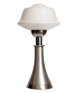 Retro Design Lamp Art Deco Desk Light &quot;OVNI ARGENT&quot; Table Lamp - $809.22 CAD