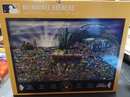 Brewers Stadiums Baseball Sports Jigsaw Puzzle 500pc - $14.00