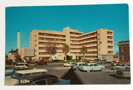 Hotel Dieu Street View Old Cars Bel Air Palms Texas TX Petley Postcard c1950s - £10.19 GBP