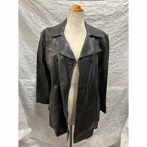 Neiman Marcus Women&#39;s Black Leather Jacket - $49.49