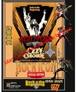 Ozzy Osbourne 2025   HAND SIGNED BY THE ARTIST. 16X20 Poster - $7,707.03 MXN