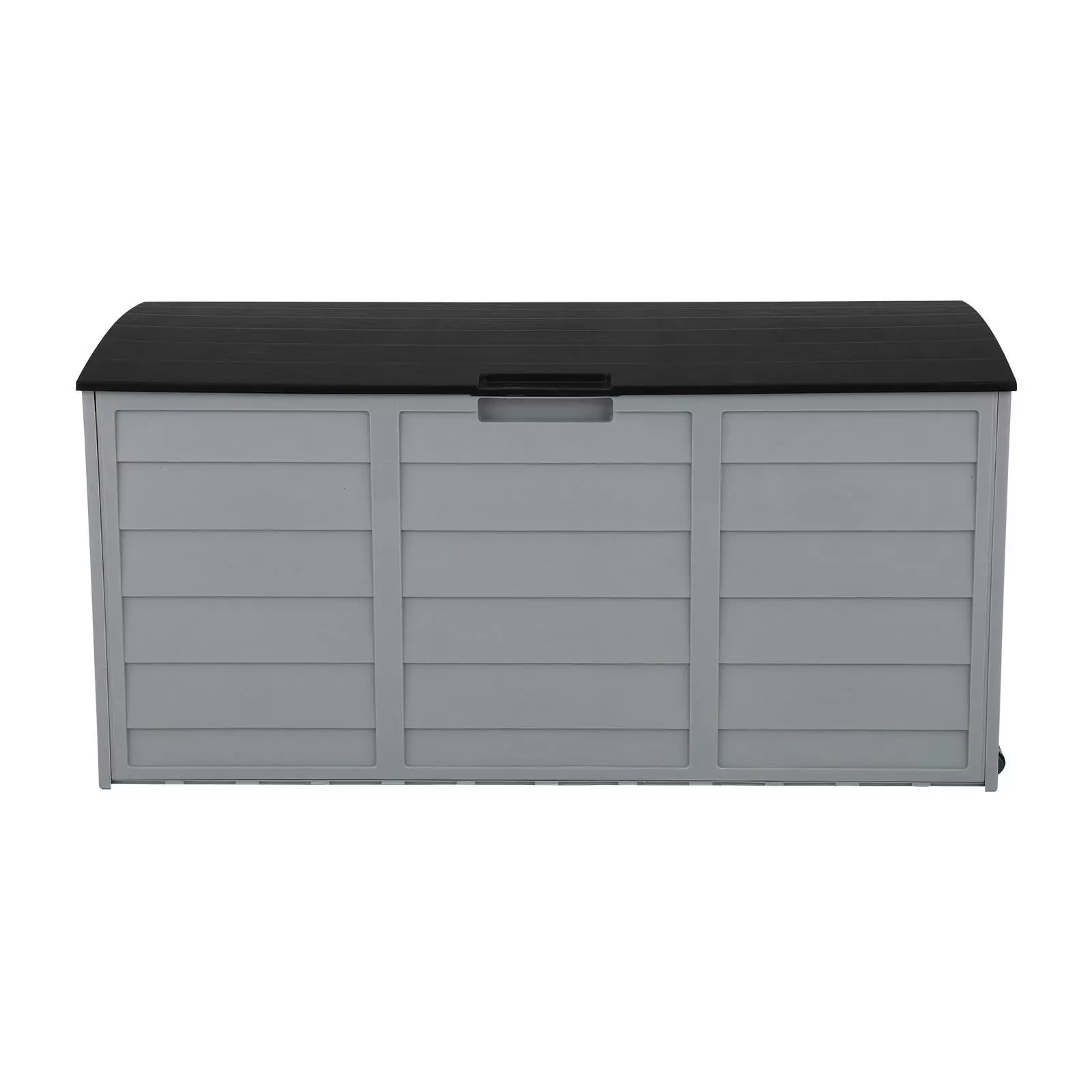 THJAR Garden Storage Box 75 gal Black Outdoor Tool Case Cushion Organizer - £60.11 GBP