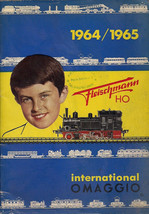 FLEISCHMANN CATALOG 1964-65 Original italian edition Trains, locomotives... - $21.00